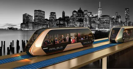 Revolutionizing Dubai's Transit: RTA's Floc Duo Rail and Solar-Powered Rail Bus Initiatives