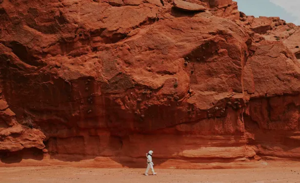 Emirati Pilot Shareef Al Romaithi in NASA Mars Simulation Mission