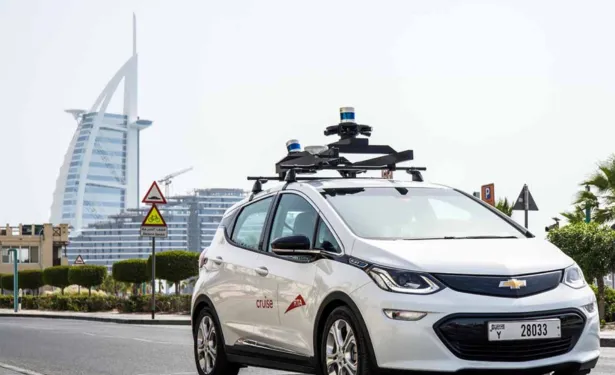 Dubai Self-Driving Taxi