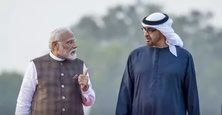 Modi and UAE President's Historic Roadshow in Ahmedabad