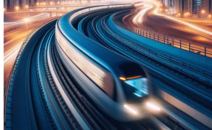 Dubai Metro's Blue Line