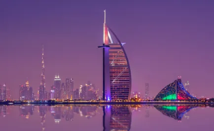 New Year at Dubai's Burj Khalifa